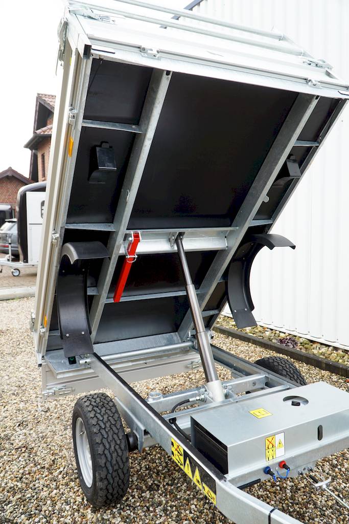 Cheval Liberté Debon PW0 Lux – Heckkipper 1500 kg – 250 x 160 x 30 cm – Elektropumpe