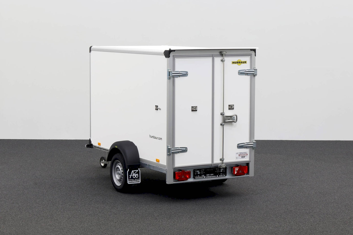 Humbaur HK 752513-15P – Kastenanhänger – 750 kg – 2,51 m x 1,32 m x 1,52 m – Doppelflügeltüren