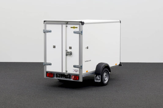 Humbaur HK 752513-15P – Kastenanhänger – 750 kg – 2,51 m x 1,32 m x 1,52 m – Doppelflügeltüren