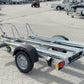Humbaur HM 752113 – Motorradanhänger – 750 kg – 2,09 m x 1,36 m – verzinkt