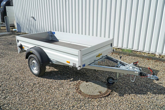 Humbaur ha 132513 – Tieflader – 1,3 t – 2,51 m x 1,31 m x 0,35 m – kippbar – gebremst