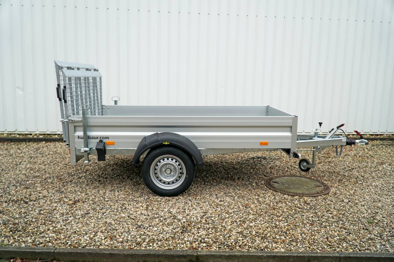Humbaur ha 132513 – Tieflader – 1,3 t – 2,51 m x 1,31 m x 0,35 m – Zufahrtsrampe – gebremst