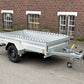 Humbaur ha 132513 kv Offroad – Flachprofil – 1,3 t – 2,51 m x 1,31 m x 0,4 m – Frontklappe – Offroad