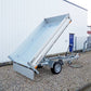 Humbaur HUK 152715 – Heckkippmulde – 1,5 t – 2,68 m x 1,5 m x 0,3 m – gebremst