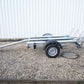 Humbaur HM 102113 – Motorradanhänger – 1 t – 2,09 m x 1,36 m – gebremst – verzinkt