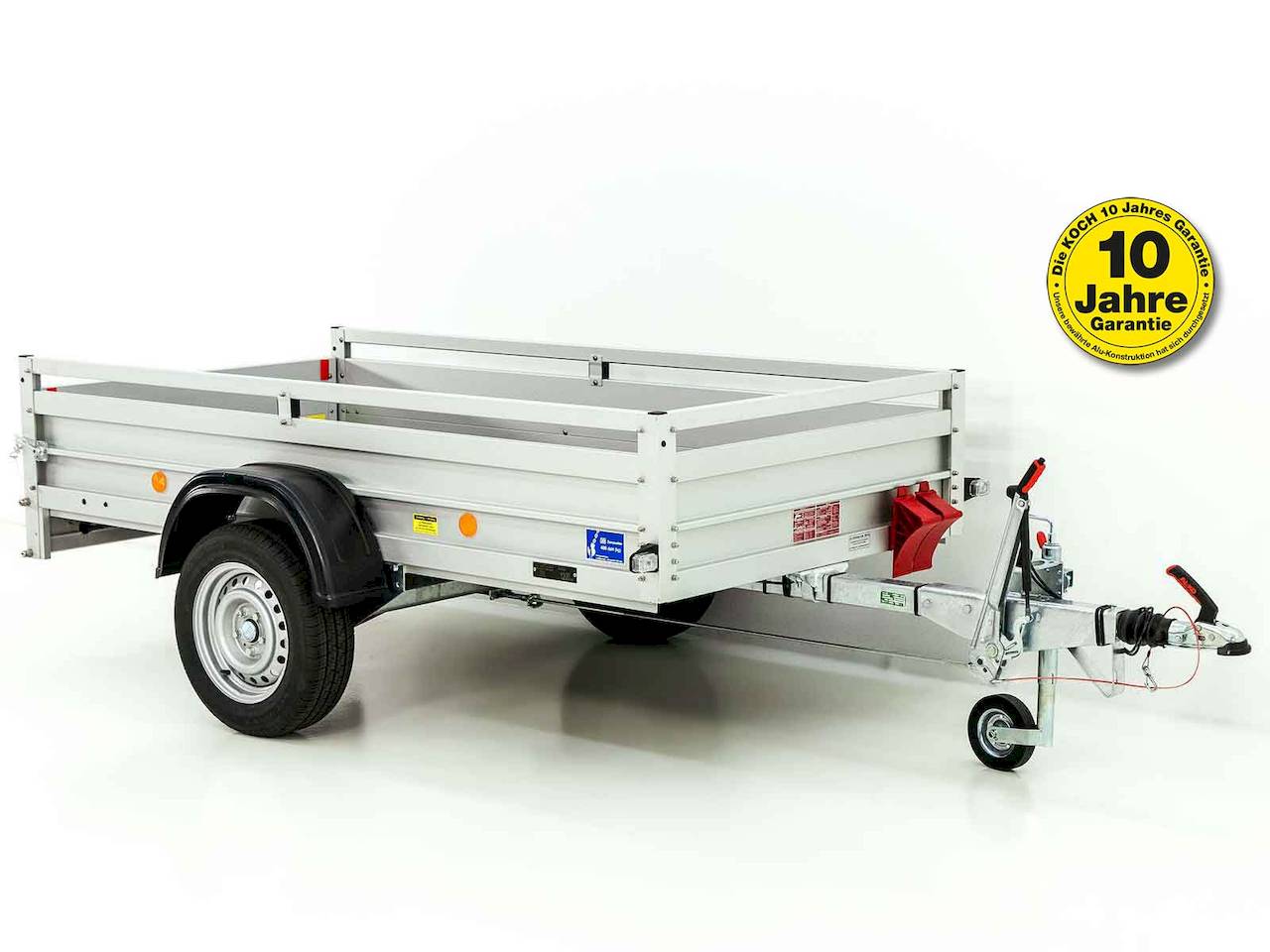 Koch 4.12 Tieflader – 1,2 t – 2,5 m x 1,25 m x 0,45 m – gebremst