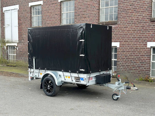Koch 4.13 Anhänger – Geschlossener Anhänger – 1,3 t – 2,5 m x 1,25 m x 1,6 m – Ausführung 35 – Gebremst