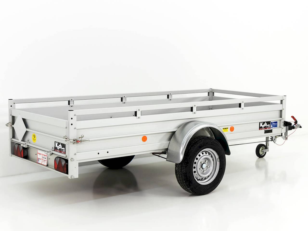 Koch 5.13 Tieflader – 1,3 t – 3 m x 1,25 m x 0,45 m – gebremst – verzinkt