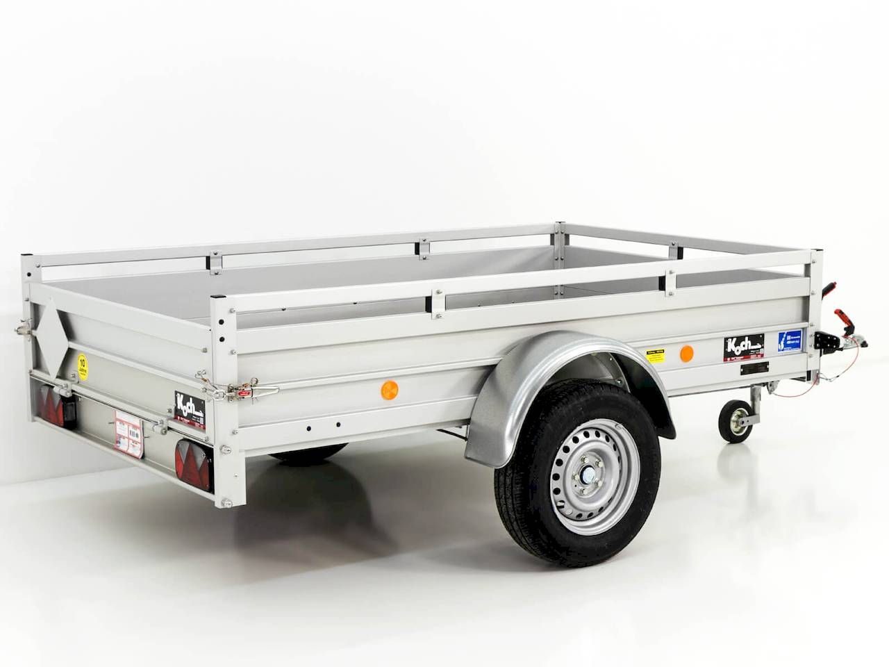 Koch 6.13 Tieflader – 1,3 t – 2,5 m x 1,5 m x 0,45 m – gebremst