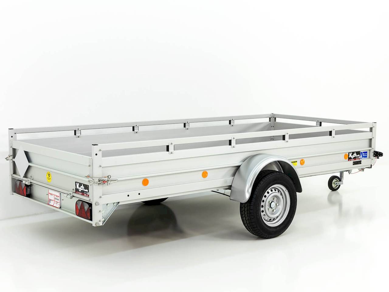 Koch 8.13 Tieflader – 1,3 t – 3,5 m x 1,5 m x 0,45 m – gebremst