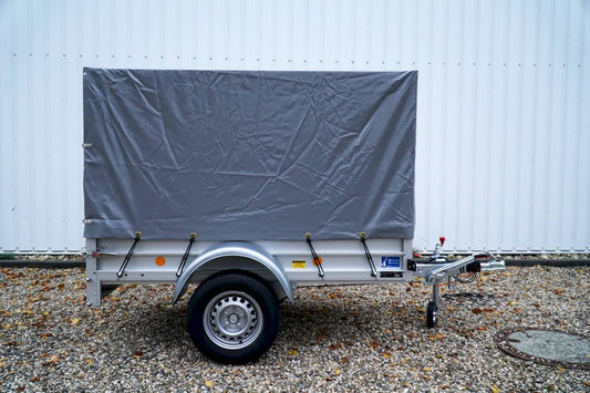 Koch B1000 Anhänger – geschlossener Anhänger – 1 t – 2,05 m x 1,05 m x 1,3 m – gebremst