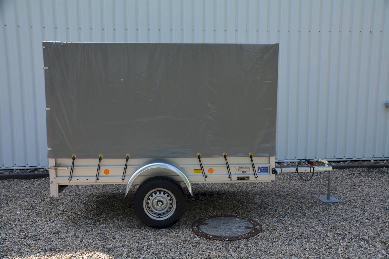 Koch U4 Anhänger – geschlossener Anhänger – 750 kg – 2,5 m x 1,25 m x 1,5 m – verzinkt