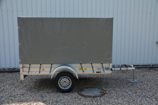 Koch U4 Anhänger – geschlossener Anhänger – 750 kg – 2,5 m x 1,25 m x 1,5 m – verzinkt