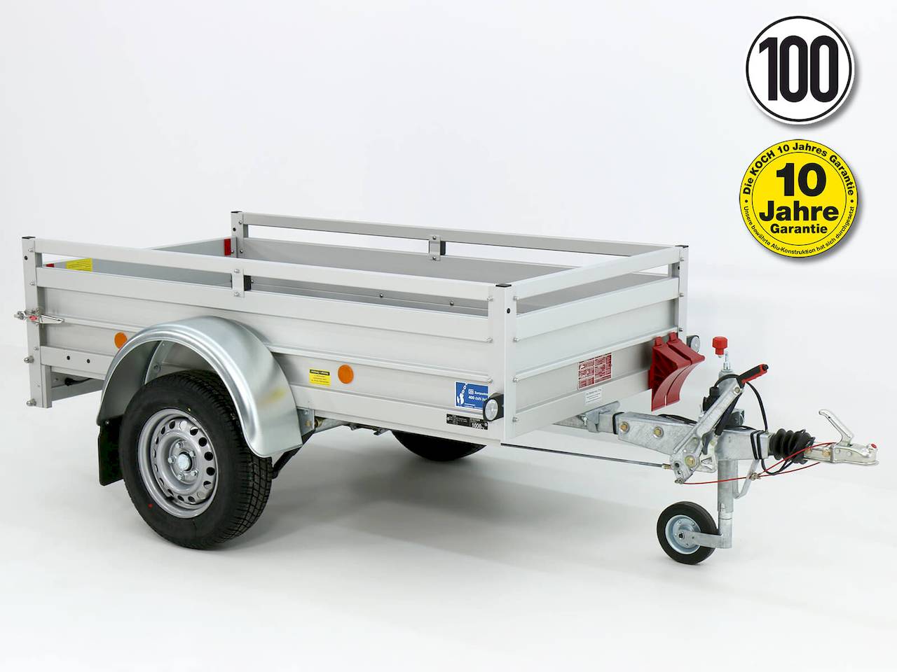 Koch B1000 Tieflader – 1 t – 2,05 m x 1,05 m x 0,45 m – gebremst