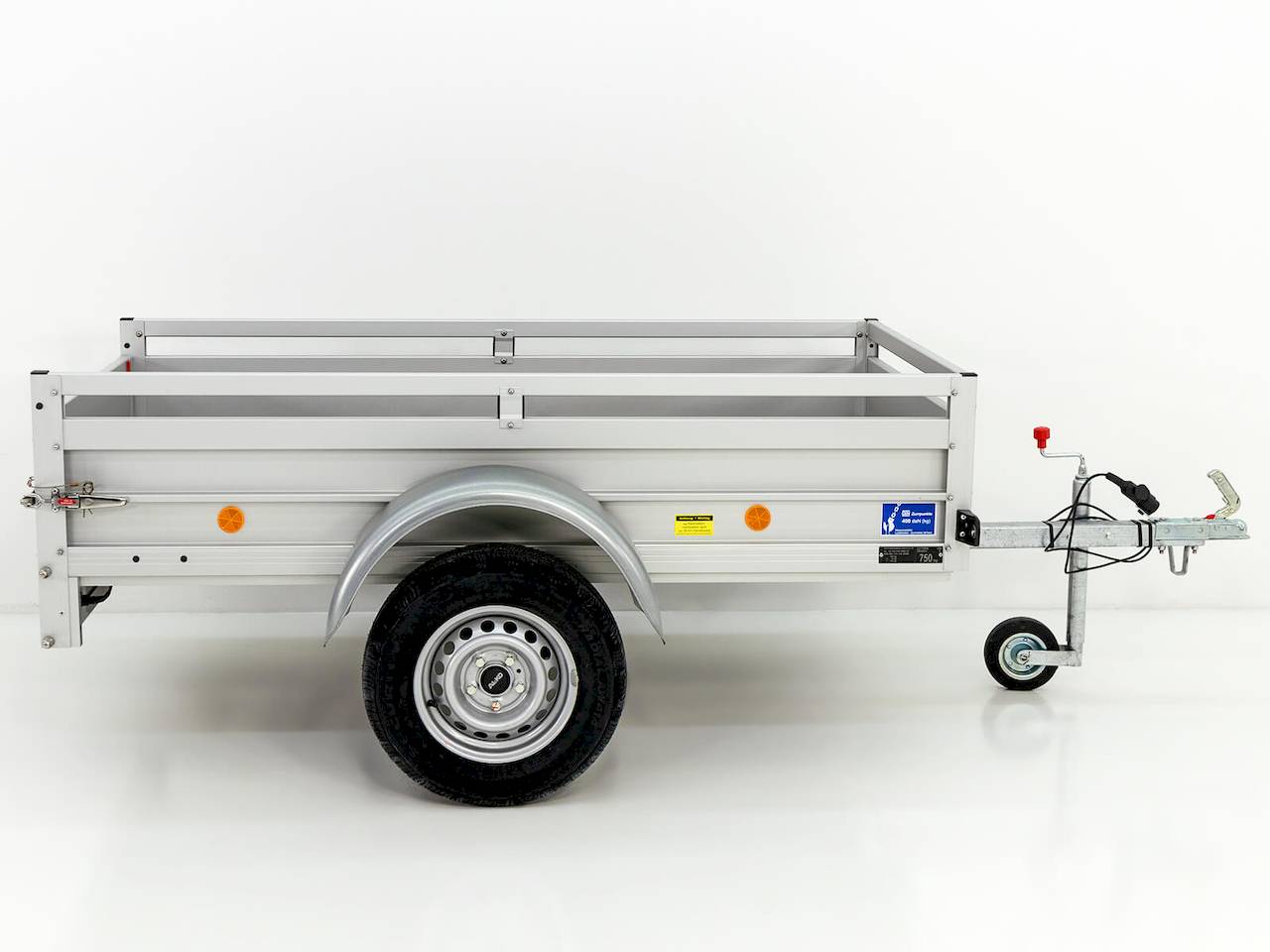 Koch U2 Tieflader – 750 kg – 2,05 m x 1,05 m x 0,45 m – verzinkt