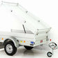 Koch U2 Tieflader – 750 kg – 2,05 m x 1,05 m x 0,5 m – verzinkt