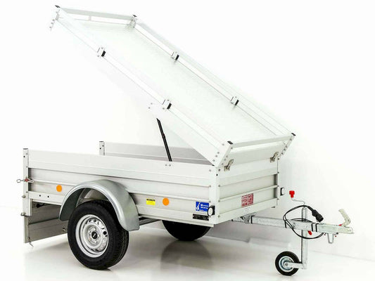 Koch U2 Tieflader – 750 kg – 2,05 m x 1,05 m x 0,5 m – verzinkt