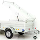 Koch U2 Tieflader – 750 kg – 2,05 m x 1,05 m x 0,65 m – verzinkt