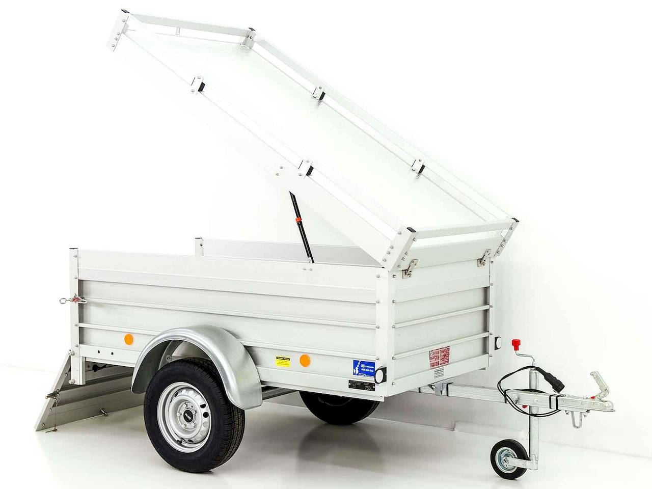 Koch U2 Tieflader – 750 kg – 2,05 m x 1,05 m x 0,65 m – verzinkt