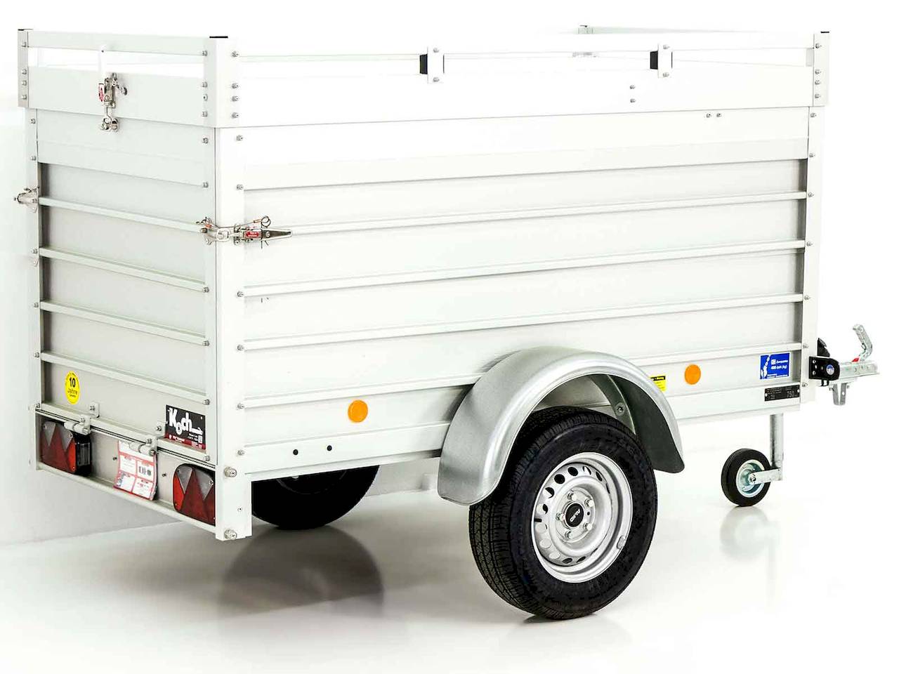 Koch U2 Tieflader – 750 kg – 2,05 m x 1,05 m x 0,95 m – verzinkt