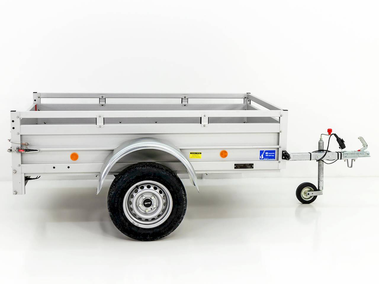 Koch U3 Tieflader – 750 kg – 2 m x 1,25 m x 0,45 m – verzinkt – Neufahrzeug