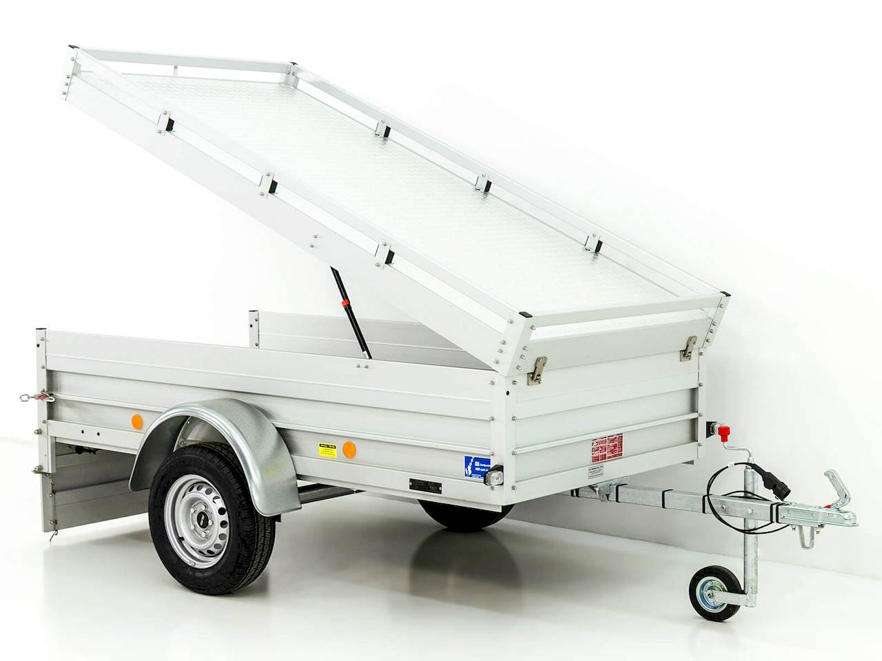Koch U4 Tieflader – 750 kg – 2,5 m x 1,25 m x 0,5 m – verzinkt