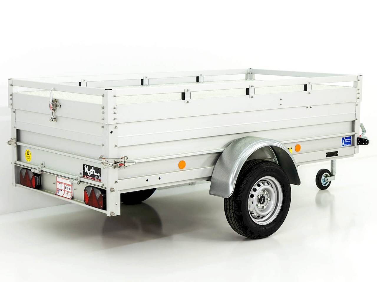 Koch U4 Tieflader – 750 kg – 2,5 m x 1,25 m x 0,5 m – verzinkt